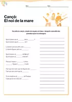 Vista previa - Hojas de trabajo - Cançó nadalenca "El noi de la mare" (inclou exercicis) - página 3
