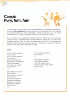 Vista previa - Hojas de trabajo - Cançó nadalenca "Fum, fum, fum" (inclou exercicis) - página 1