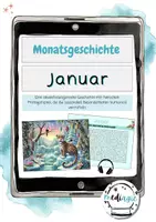 Vorschau - Arbeitsblätter - Monatsgeschichte: Januar - Seite 3