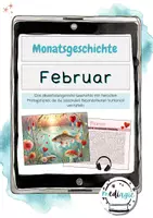 Vorschau - Mal- und Bastelvorlagen - Materialpaket: Jahreskalender 2025 mit Monatsgeschichten - Seite 3
