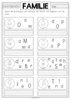 Vorschau - Arbeitsblätter - FAMILIE Buchstabenchaos - Seite 2