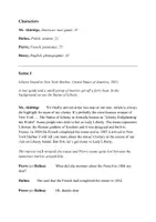 Vorschau - Text - What did she say? - A short play - Seite 1