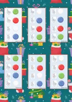 Aperçu - Jeux - Noël - pompons biscuit nombre - Page 3