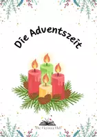 Vorschau - Arbeitsblätter - Die Adventszeit - Deckblatt