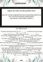 Vorschau - Arbeitsblätter - Die Adventszeit - Seite 1