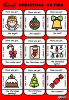 Aperçu - Jeux - CHRISTMAS - Go Fish Game (Colour) - Page 1