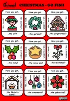 Aperçu - Jeux - CHRISTMAS - Go Fish Game (Colour) - Page 2