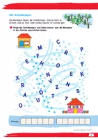 Vorschau - Arbeitsblätter - Monsterstarke Adventsrätsel - Freebie zum ersten Advent - Seite 1