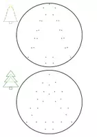 Vorschau - Mal- und Bastelvorlagen - Weihnachtskugeln: Prickeln & Sticken 🎄 - Seite 2