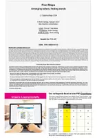 Vorschau - Arbeitsblätter - First Steps – Arranging Letters, Finding Words | Englisch Anfangsunterricht Kindergarten Vorschule Grundschule ab 5 Jahre Klasse 1–4 | Labyrinth, Wortschatz, Differenzierung, Lösungen - Seite 1