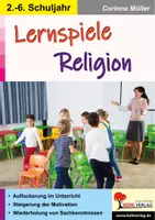 Vorschau - Arbeitsblätter - Lernspiele Religion | Quiz, Rätsel, Akrostichon, Motivation, Wiederholung, Glaubenswissen, spielerisches Lernen | Religion Grundschule Sekundarstufe Klasse 2-6 - Deckblatt