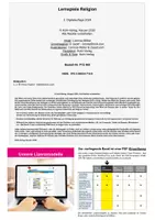 Vorschau - Arbeitsblätter - Lernspiele Religion | Quiz, Rätsel, Akrostichon, Motivation, Wiederholung, Glaubenswissen, spielerisches Lernen | Religion Grundschule Sekundarstufe Klasse 2-6 - Seite 1