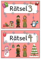 Vorschau - Arbeitsblätter - Escape Room: Deutsch (Winter - Klasse 2) - Seite 3