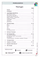 Vorschau - Arbeitsblätter - Thüringen – Deutsche Bundesländer kennenlernen | Erfurt, Weimar, Thüringer Wald, Landkarte, Flüsse | Erdkunde Sachunterricht Grundschule Sekundarstufe I Klasse 4-6 Lösungen - Seite 2