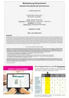 Vorschau - Unterrichtsreihen - Mecklenburg-Vorpommern – Deutsche Bundesländer kennenlernen | Städte, Landkreise, Ostsee, Gewässer, Landkarten | Erdkunde Sachunterricht Grundschule Sekundarstufe I Klasse 4-6 Lösungen - Seite 1
