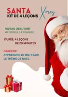 Aperçu - Préparation de séance / Séance complète - Christmas _ vocabulaire anglais sur noël - Page de couverture