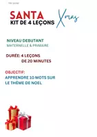 Aperçu - Préparation de séance / Séance complète - Christmas _ vocabulaire anglais sur noël - Page 1