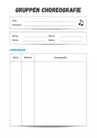 Vorschau - Arbeitsblätter - Tanzen ⎮ Aufgabenstellung und Bewertungsraster für eine Gruppenchoreografie - Seite 2