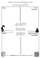 Vorschau - Arbeitsblätter - Philosophie: Grundlagen Achtsamkeit / Video / Oberstufe - Deckblatt