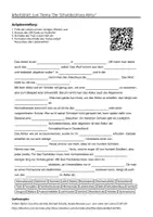 Vorschau - Arbeitsblätter - Arbeitsblätter zum Thema "Der Schulabschluss Abitur" (Lückentext, Hörverstehen) + Lösung & MP3 - Deckblatt