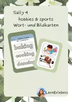 Vorschau - Arbeitsblätter - Hobbies & Sports Wortkarten Sally 4 - Seite 1