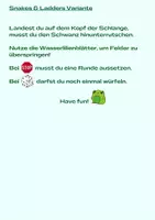 Vorschau - Arbeitsblätter - Hobbies & Sports Snakes and Ladders Spiel - Seite 2
