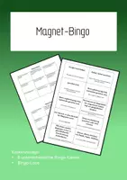 Vorschau - Arbeitsblätter - Magnet-Bingo für den Physikunterricht - Deckblatt