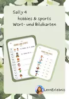 Vorschau - Stationenlernen - Englisch: Großartiges Sally-Bundle! (Kl.3/4) - Deckblatt