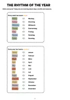 Vorschau - Arbeitsblätter - Days, Months & Seasons - MERKBLÄTTER & ARBEITSBLÄTTER - Seite 1