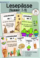 Vorschau - Spiele - Lesepässe 7 - 9 I Kl. 1-4 - Deckblatt