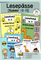 Vorschau - Spiele - Lesepässe 13 - 15 I Kl. 1-4 - Deckblatt