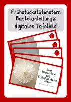 Vorschau - Mal- und Bastelvorlagen - Frühstückstütenstern: Bastelanleitung und digitales Tafelbild - Deckblatt