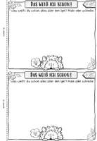 Vorschau - Mal- und Bastelvorlagen - Igel – Miniheft Klasse 1 | Sachunterricht Grundschule - Seite 3