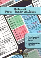 Vorschau - Arbeitsblätter - Mathematik: Poster und Arbeitsblatt - Runden von Zahlen (Zehner, Hunderter und Tausender) - Deckblatt