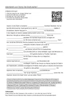 Vorschau - Arbeitsblätter - Arbeitsblätter zum Thema "Aachen" + Lösung & MP3 + Infografik - Deckblatt