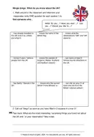 Vorschau - Arbeitsblätter - Mingle bingo: What do you know about the UK? - Seite 1