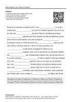 Vorschau - Arbeitsblätter - Arbeitsblätter zum Thema "Dinkel" + Lösung & MP3 + - Deckblatt