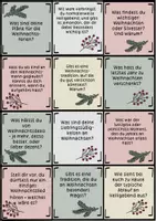Vorschau - Aufgabenkarten - Gesprächskarten Weihnachten, Gesprächsanlässe, Weihnachtsgeplauder, Sek 1, Klasse 5, 6, 7, 8 - Seite 3