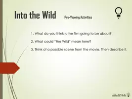 Vorschau - Stundenentwürfe - Into the Wild - Film im Englischunterricht - Seite 1