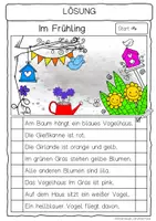 Vorschau - Arbeitsblätter - Hören – Lesen – Malen „Frühling“ für den Anybook Pro - Seite 3
