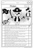 Vorschau - Arbeitsblätter - Hören – Lesen – Malen „Piraten“ für den Anybook Pro - Seite 2