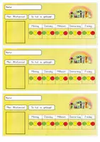 Vorschau - Anderer Materialtyp - Verstärkerplan / Reflexion: Verhaltenstraining am Tisch (Classroom Management) - Fächerübergreifend - Kl. 1/2 - Seite 3