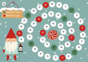 Aperçu - Apprentissages en autonomie - Jeu de plateau 1 thème Hiver et Noël - Page 3