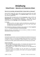 Vorschau - Arbeitsblätter - SilbenPiraten: Betonte und unbetonte Silben entdecken - Seite 2