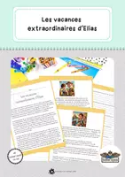 Vorschau - Arbeitsblätter - Les vacances extraordinaires d'Elias - Deckblatt