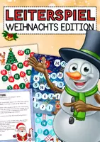 Vorschau - Spiele - Leiterspiel (Weihnachts-Edition) - Klasse 1-4 - Deckblatt
