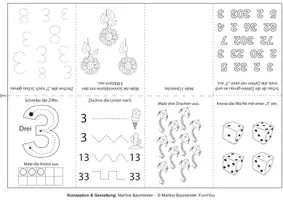 Vorschau - Arbeitsblätter - Mein Zahlenbuch 1-10 #homeschooling - Seite 3