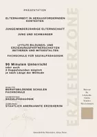 Vorschau - Stundenentwürfe - Präsentation zur Unterrichtsstunde jung und schwanger Elternarbeit in herausfordernden Kontexten - Deckblatt
