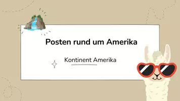 Vorschau - Unterrichtsreihen - Posten Amerika inkl Lösungen Teil 3 - Amerika - Geografie - Seite 3