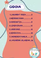 Vista previa - Unidades / Secuencias / Situaciones de Aprendizaje - IRAKURKETA TXOSTENA: 1. ziklorako eta 2.ziklo hasierarako. - página 1